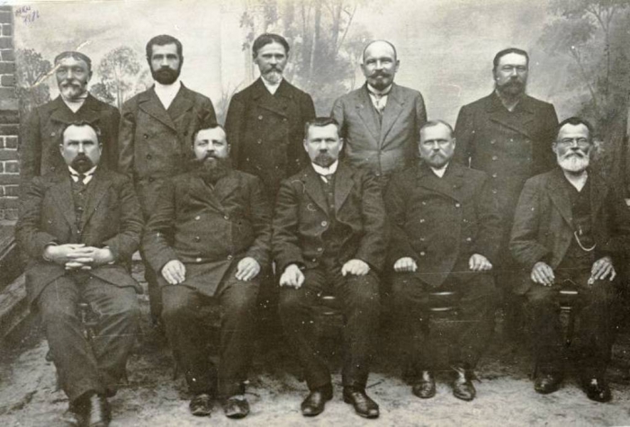 1907 год. Купцы посада Мариинский